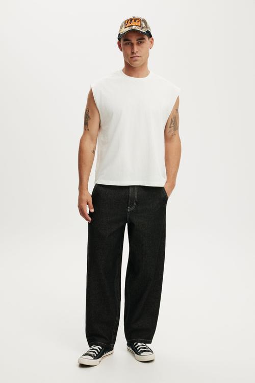 Baggy Skater Jean - Shutter Black