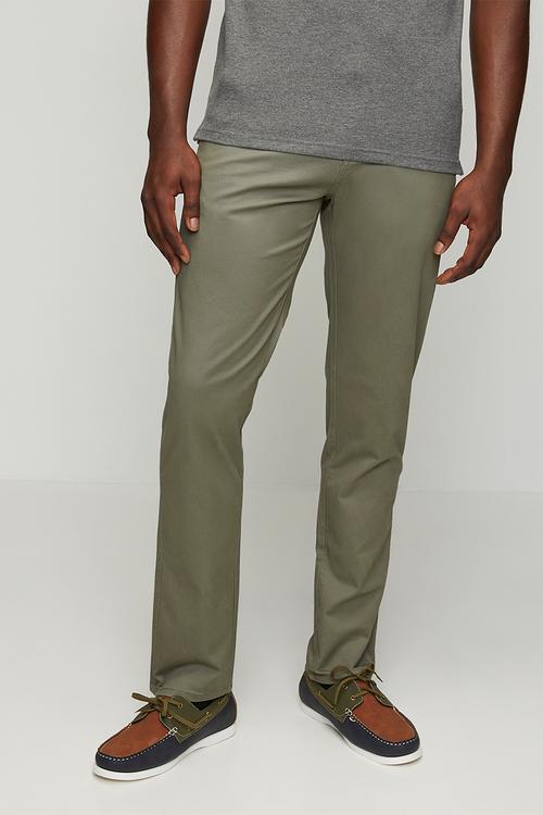 Jorge Tailored Fit Chino - Fatigue