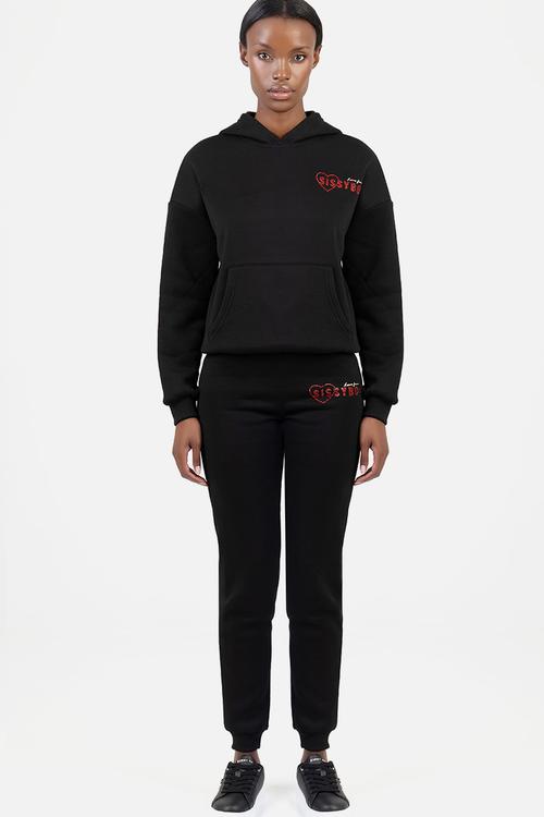 Full Speed Track Top - Black