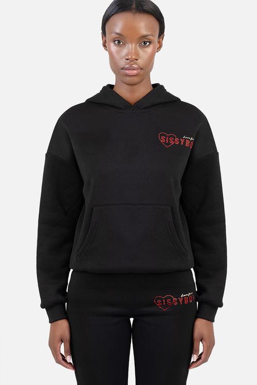 Full Speed Track Top - Black
