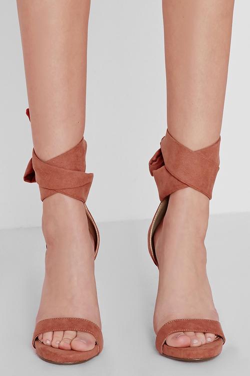 Ankle Tie Heels 
