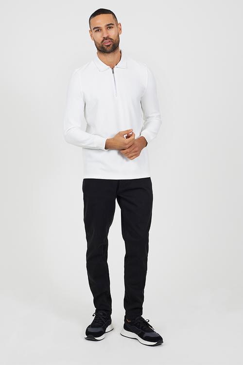 Cotton Twill Chino - Black