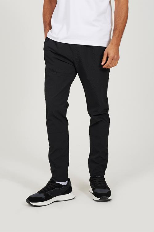 Seersucker Pant - Black