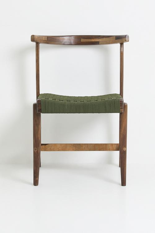 Amani Dining Chair - Natural & Olive