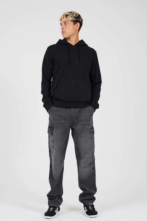 Hoodie Overhead - Black