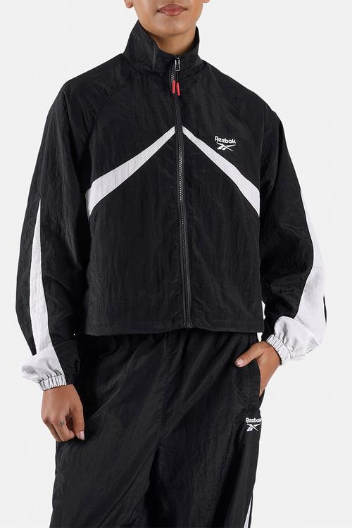 Heritage Dance Blocked Track Jacket - Black/White