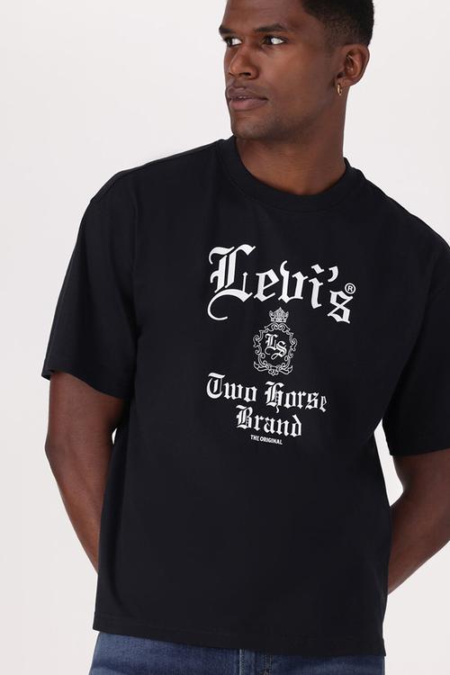 Gr Boxy Tee Za Gothic Levis 2 Jet Black