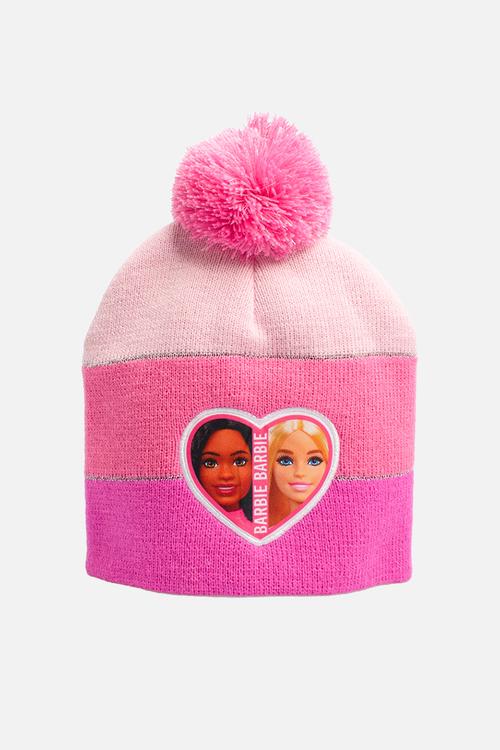 Barbie Beanie & Gloves - pink