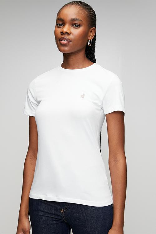 Wmn Allie Short Sleeve T-Shirt - White