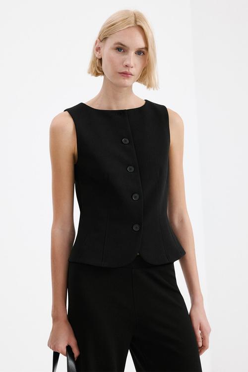 Vest avay - black
