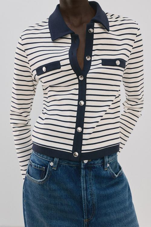 Cardigan porto- navy