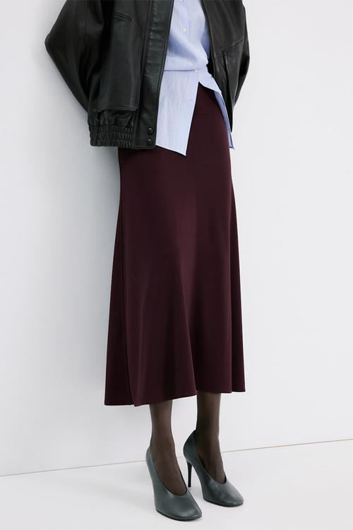 Skirt arlet- dark red