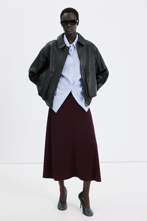 Skirt arlet- dark red