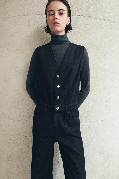 Jumpsuit odette - open blue