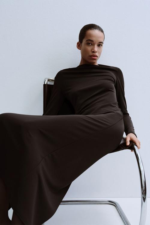 Dress bellini - dark brown