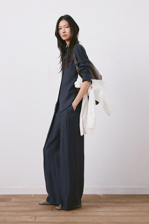 Trousers beli- navy
