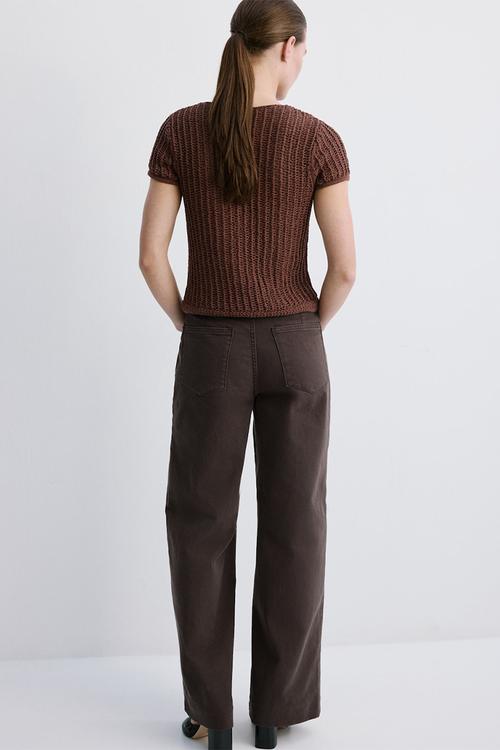 Jeans paloma - dark brown