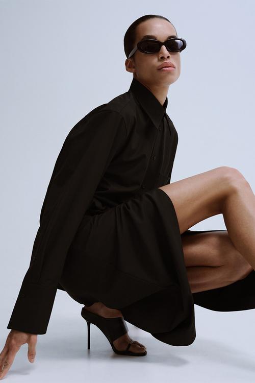 Shirt aura - dark brown