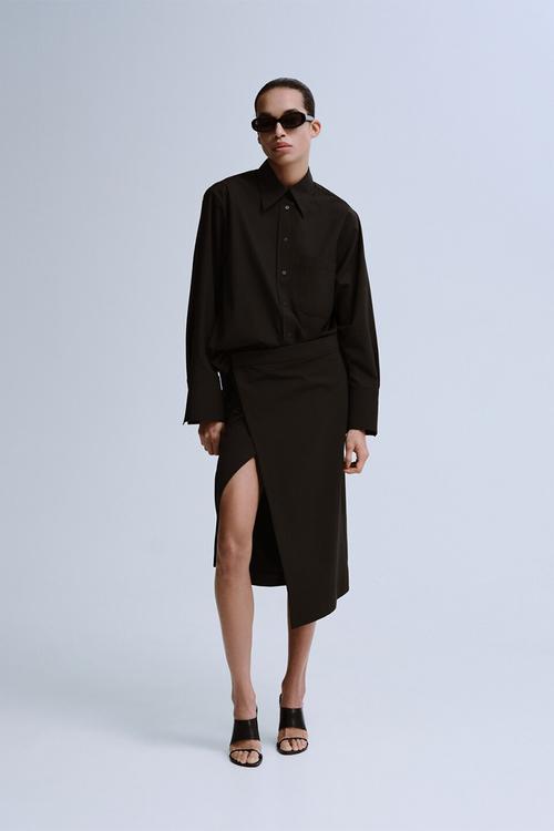 Shirt aura - dark brown
