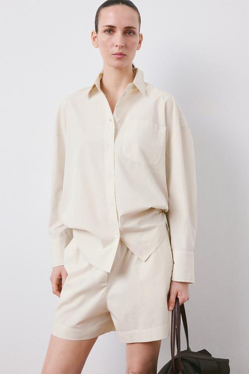 Shorts franca- light beige