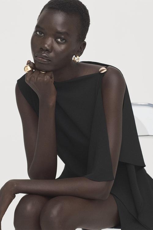 Dress moon - black