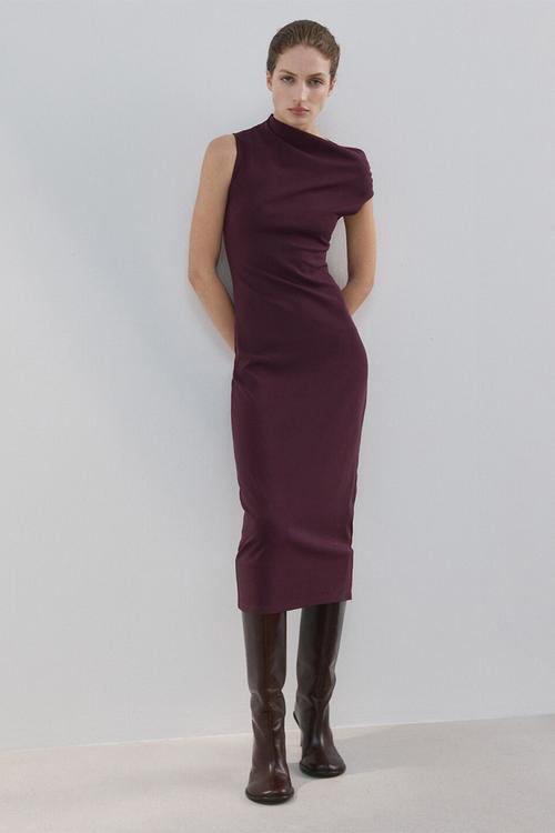 Dress billy- dark red