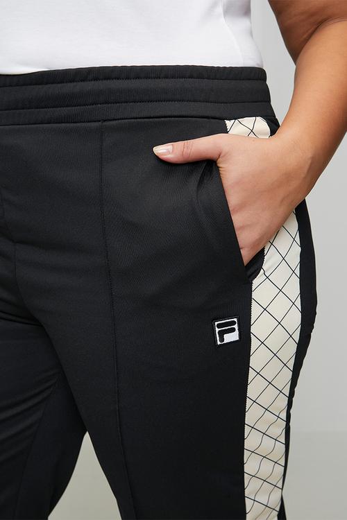Plus Keshia Pants - Black & Antique White