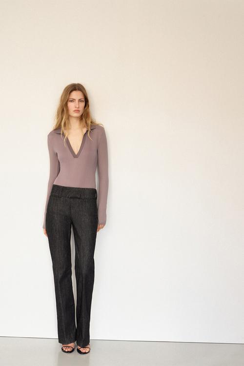 Bodysuit poli - light pastel brown
