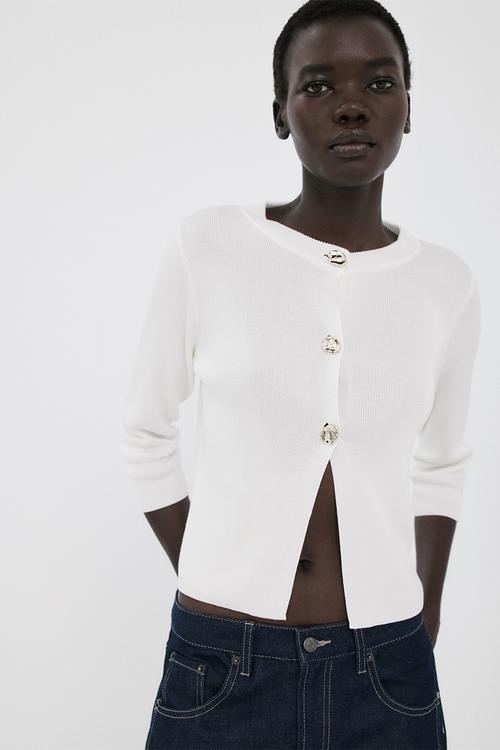 Cardigan goldbota- light beige