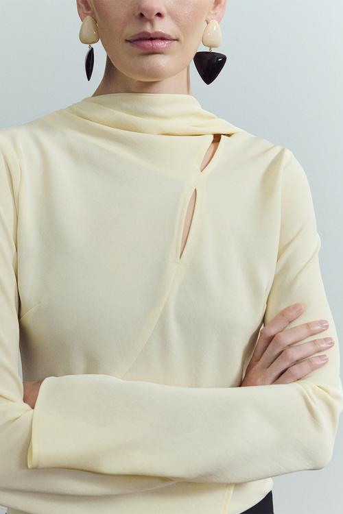 Blouse neni - light beige