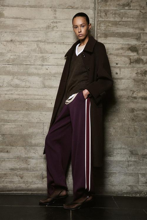 Trousers barneda - dark red