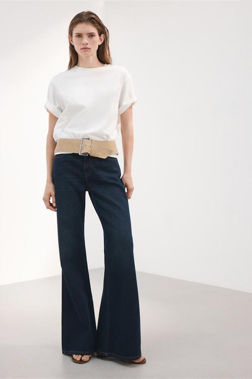 Jeans thea - open blue