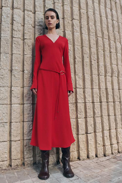 Dress marine - red