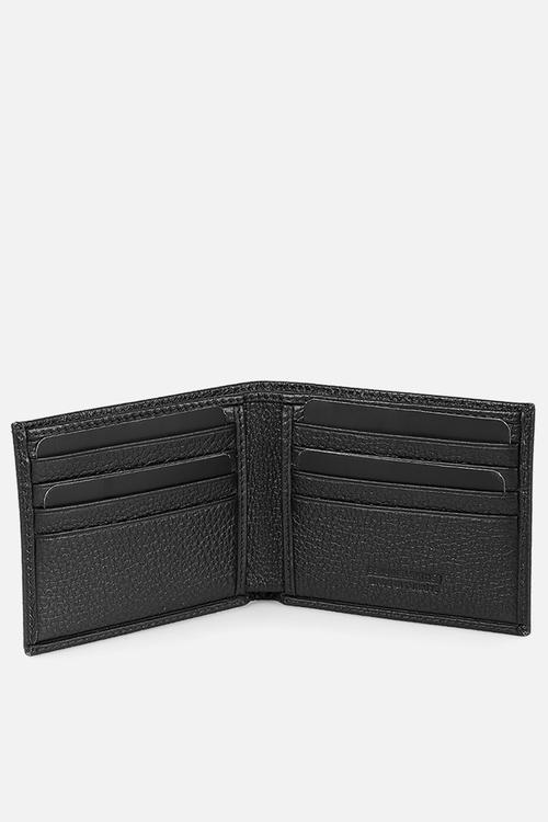 Genuine Leather Wallet Dkl0171-1 - Black