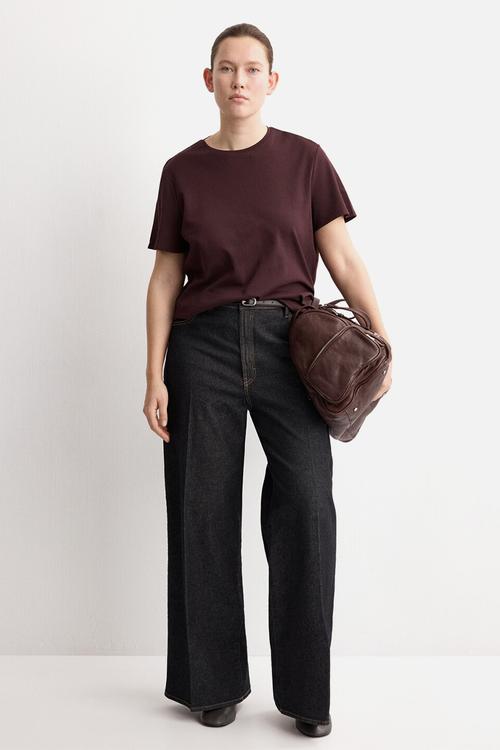 Plus t-shirt riti  -  dark red
