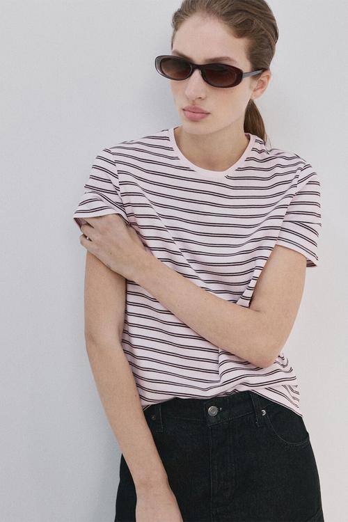 T-shirt riti - light pastel pink