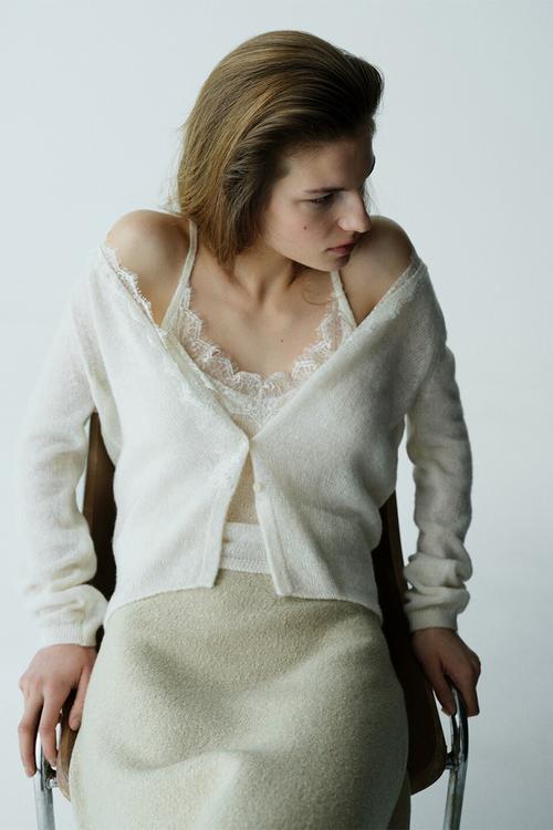 Cardigan encarna- light beige