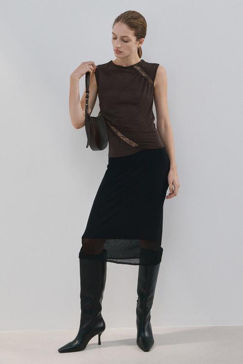 Top cindy - brown