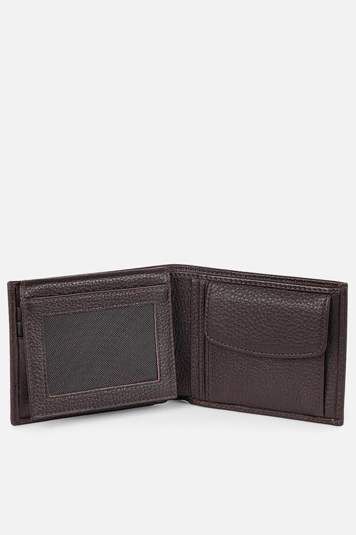 Genuine Leather Wallet Dkl0743-3 - Brown