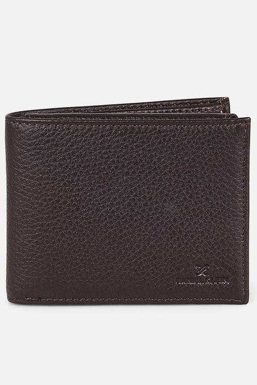 Genuine Leather Wallet Dkl0743-3 - Brown