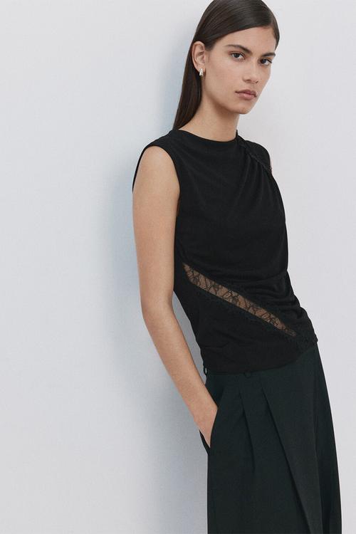 Top cindy - black