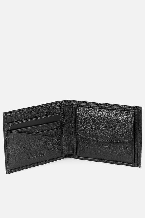Genuine Leather Wallet Dkl0789-1 - Black