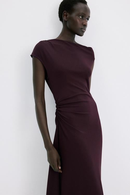 Dress arlet- dark red