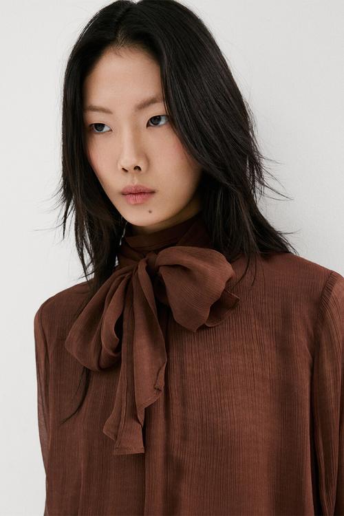 Blouse choco - brown