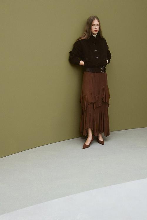 Skirt ceci- brown