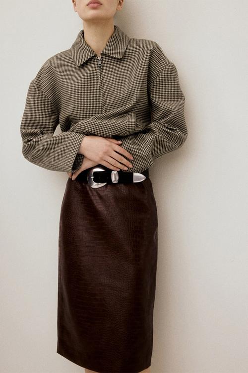 Skirt dundee - brown