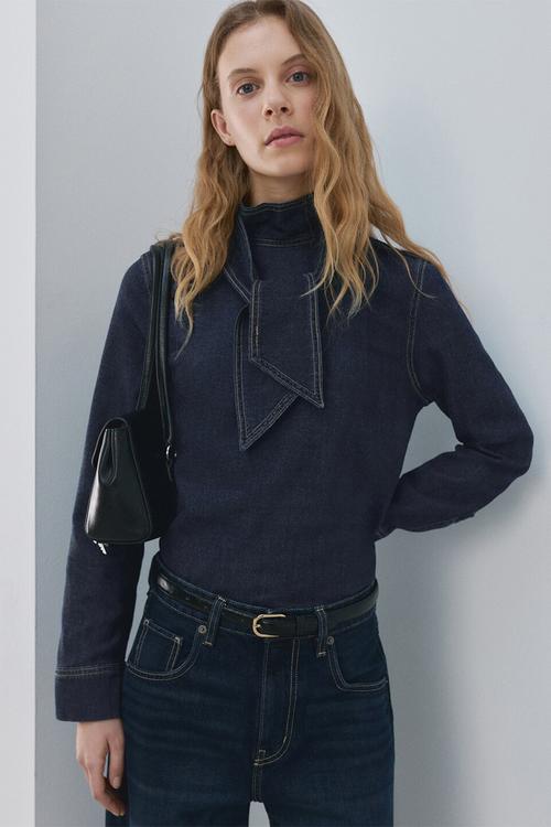 Shirt pippa - open blue