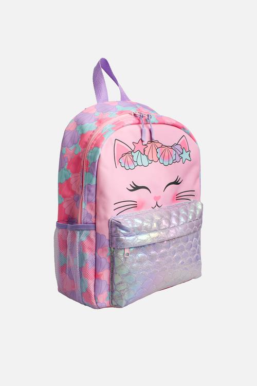Meowmaid Fashion Backpack - pink