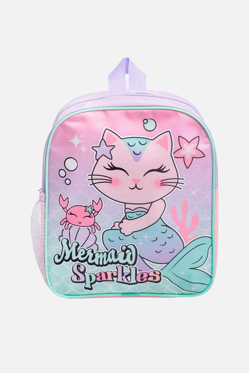 Meowmaid Junior Backpack - pink