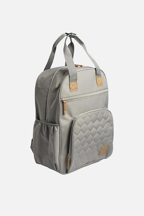 Baby Nappy Bag Grey Squiggle - grey